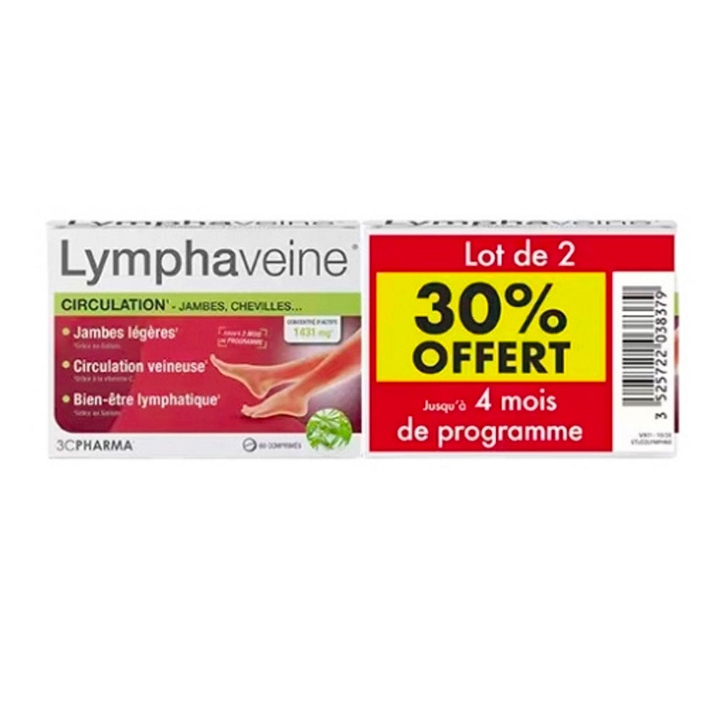 3C Pharma Lymphaveine 2x60 tablets