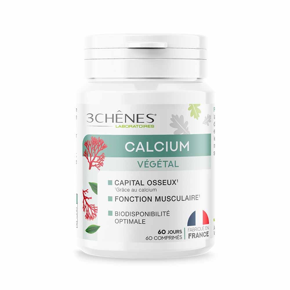 3 Chênes Vegetal calcium 60 tablets