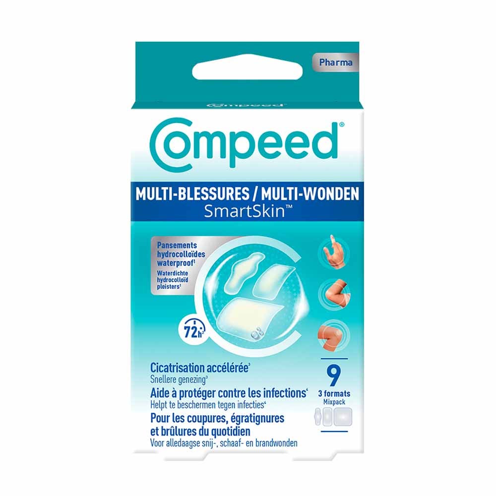 Compeed Multi-Wound Smartskin Assortment 2 x 9 units