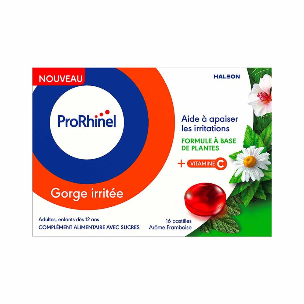 Prorhinel Soothing throat lozenges 16 units