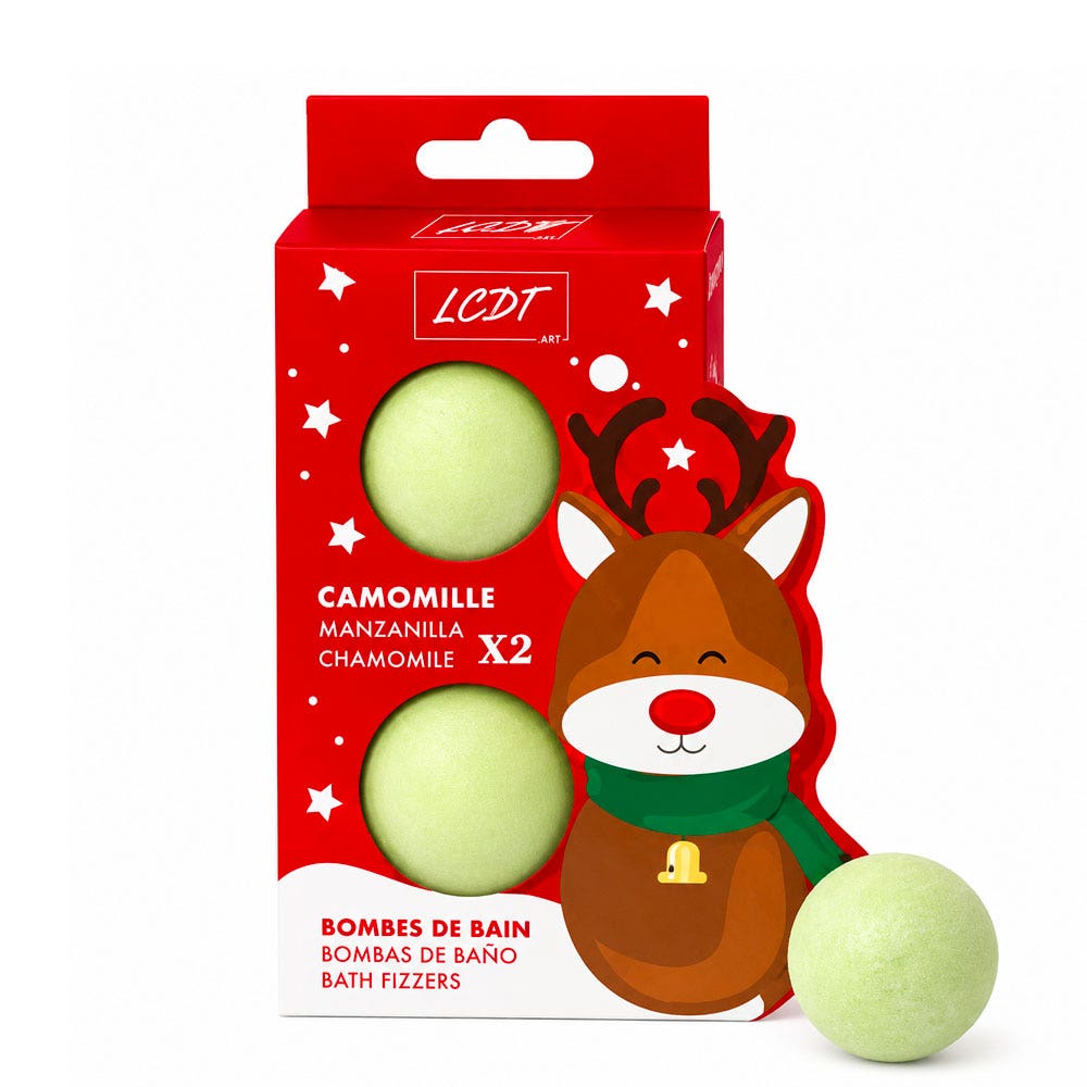 Le Comptoir Des Tendances Christmas bath bombs 2 x 50 g