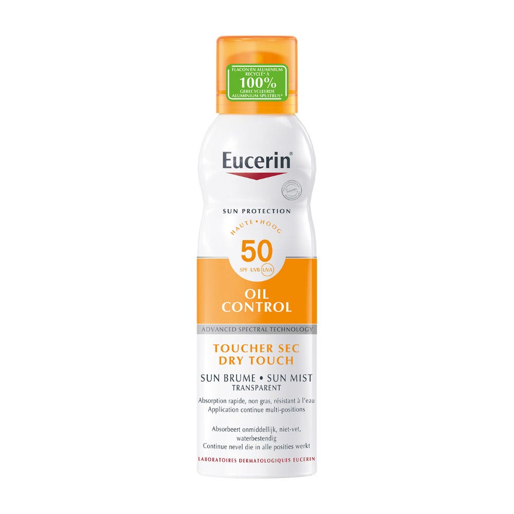 Eucerin Sun Protection Oil Control transparent mist SPF50 Sensitive Skin 200 ml
