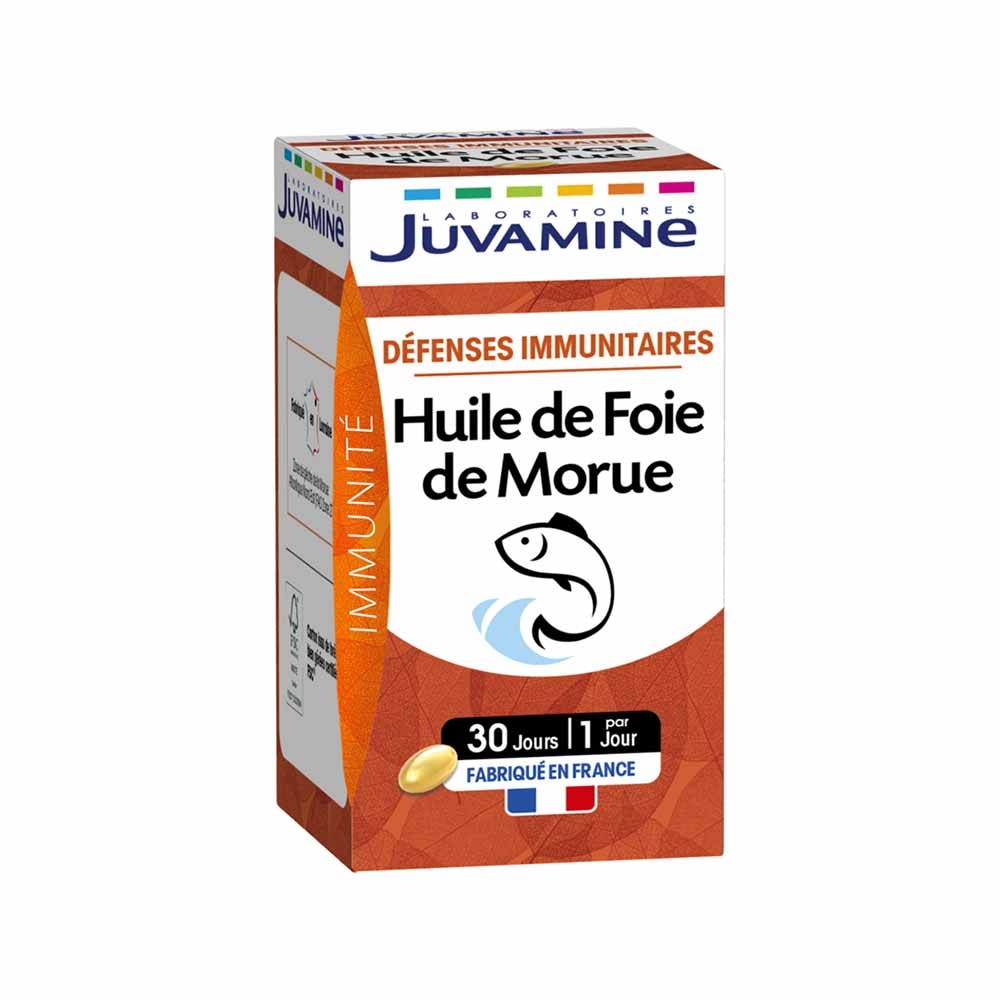 Juvamine Immunity Cod liver oil 30 capsules