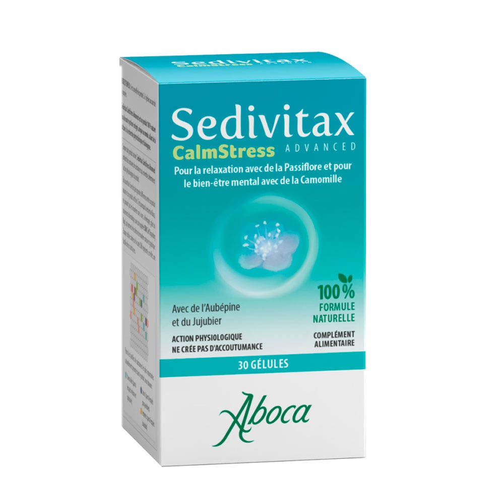 Aboca Sedivitax Calmstress advanced relaxation 30 capsules