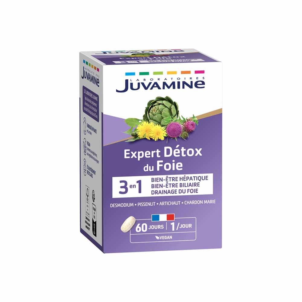Juvamine Expert'Nature Liver Well-being 60 tablets