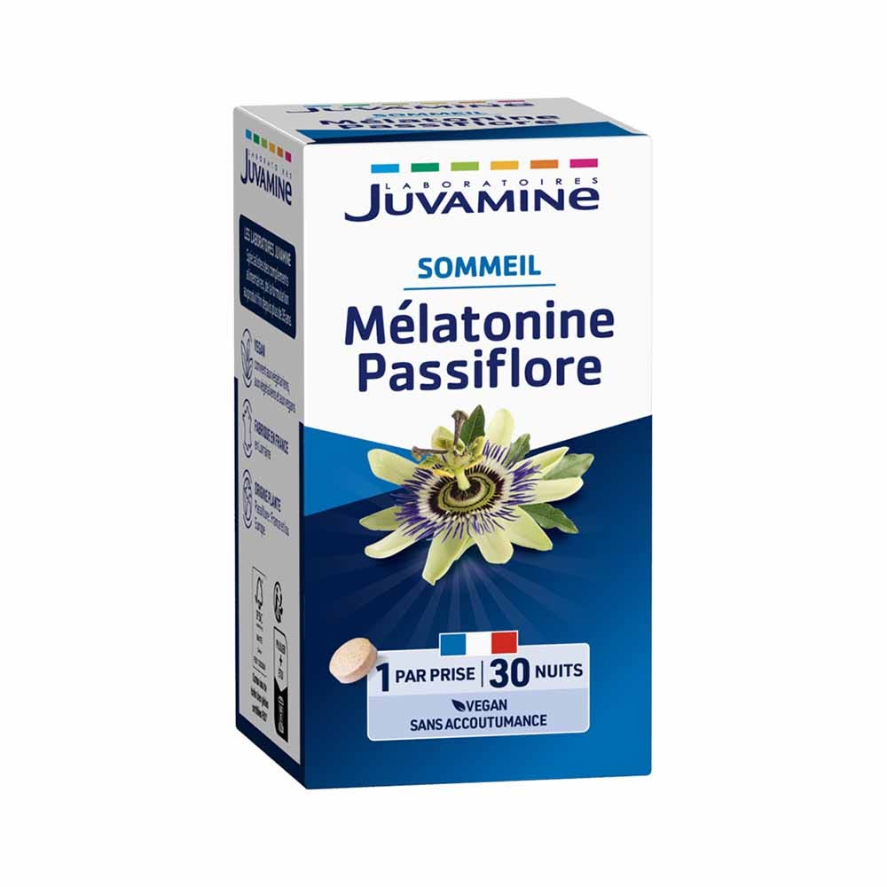 Juvamine Melatonin and passionflower x30 tablets