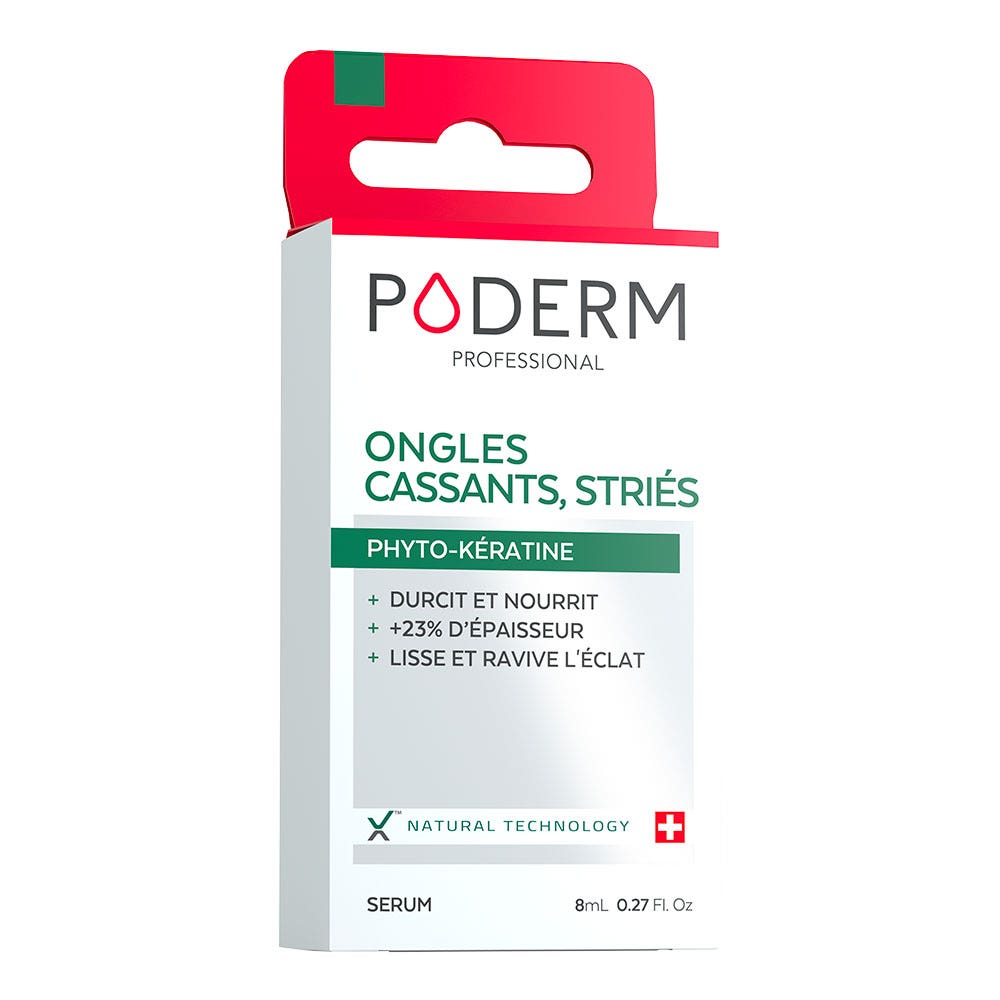 Poderm Nail serum for brittle striated nails 8 ml