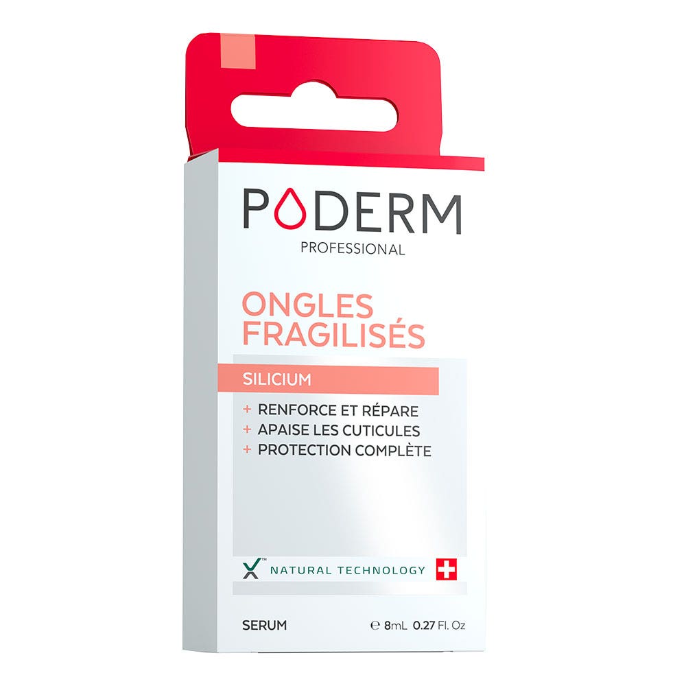 Poderm Silicon nail serum for fragile nails 8 ml