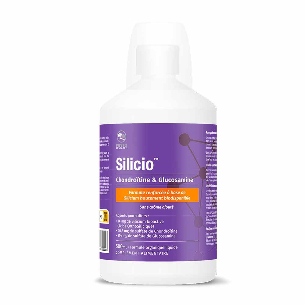 Phytoresearch Silicio Chondroitin and Glucosamine 500ml