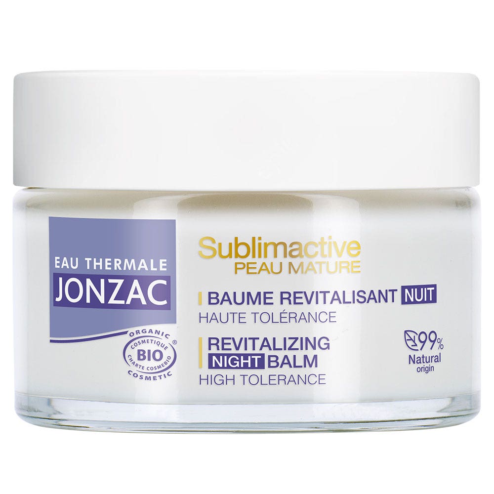 Eau thermale Jonzac Sublimactive mature skin Revivifying night balm 50 ml
