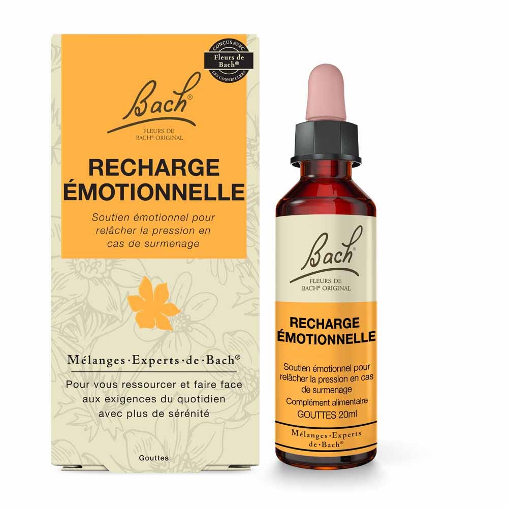 Fleurs de Bach Original Mélanges Expert de Bach® Emotional refill 20 ml