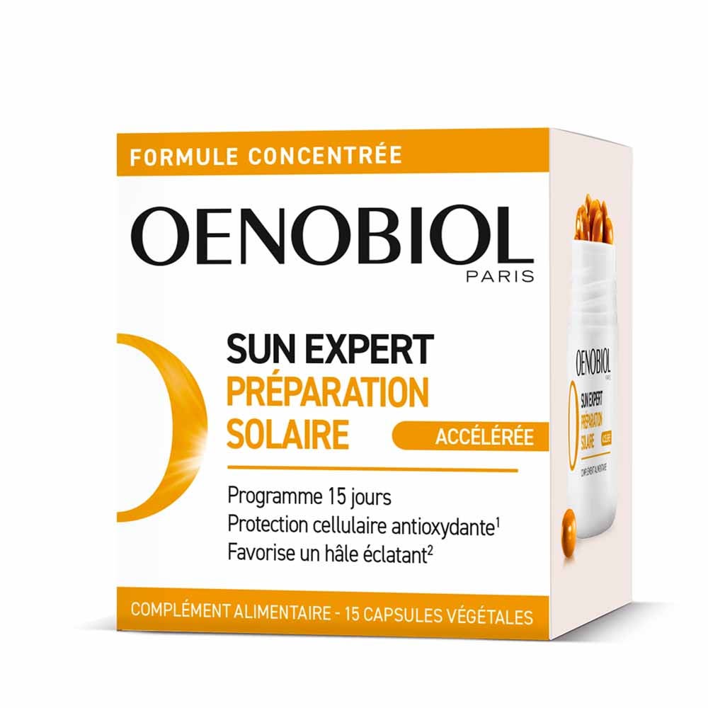 Oenobiol Sun Expert Accelerated Suncare preparation 15 capsules