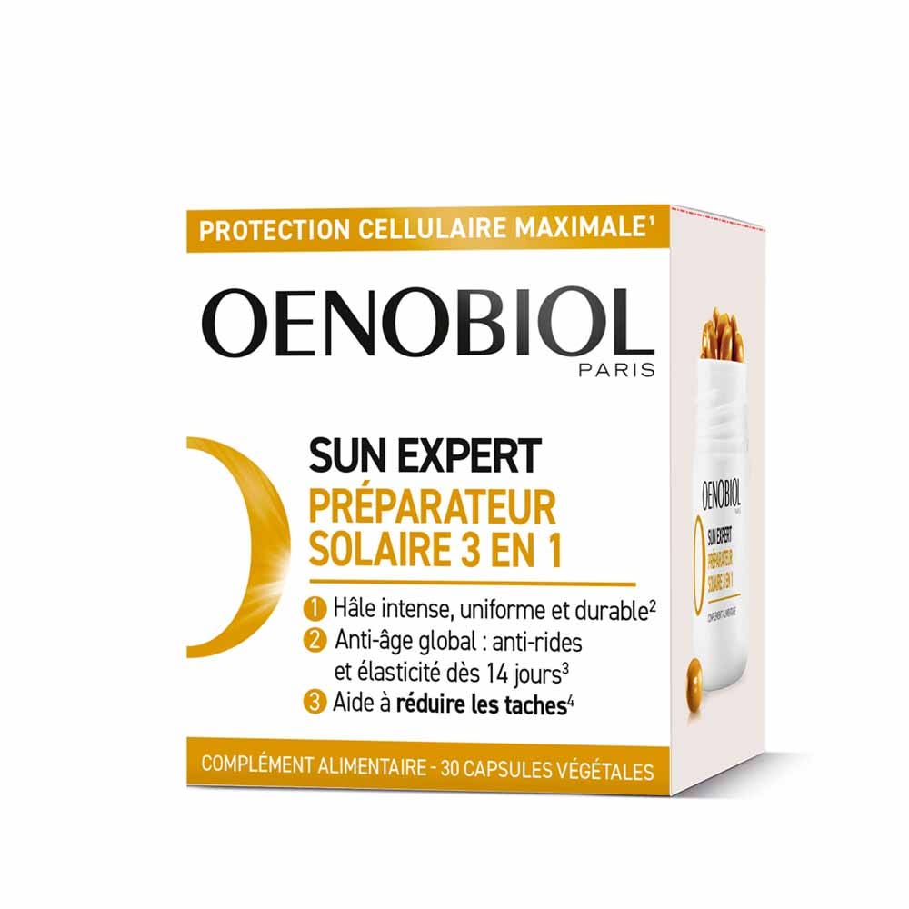Oenobiol Sun Expert Sun preparation 3-in-1 triple action 30 capsules