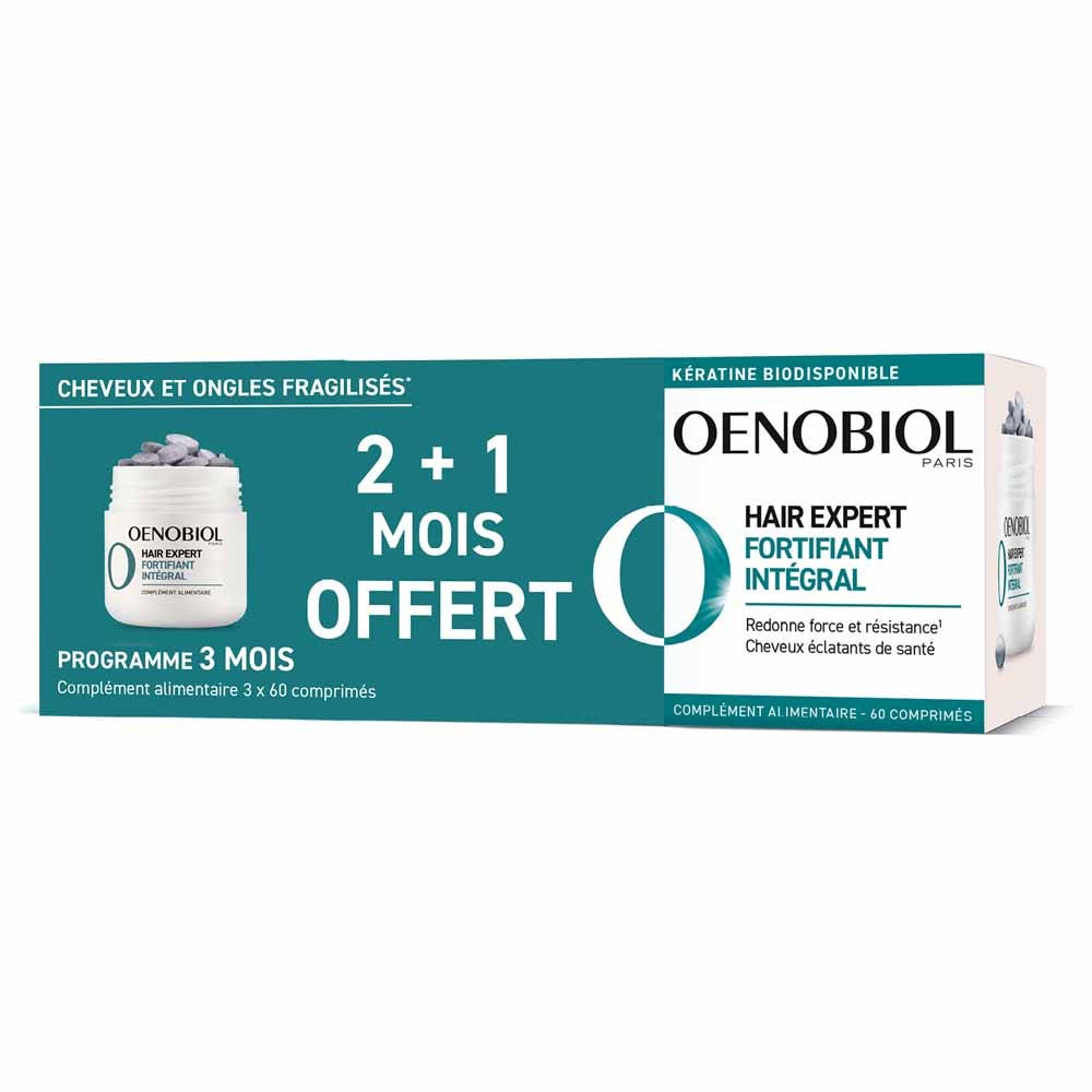 Oenobiol Hair Expert Complete Hair Strengthener 3 x 60 tablets