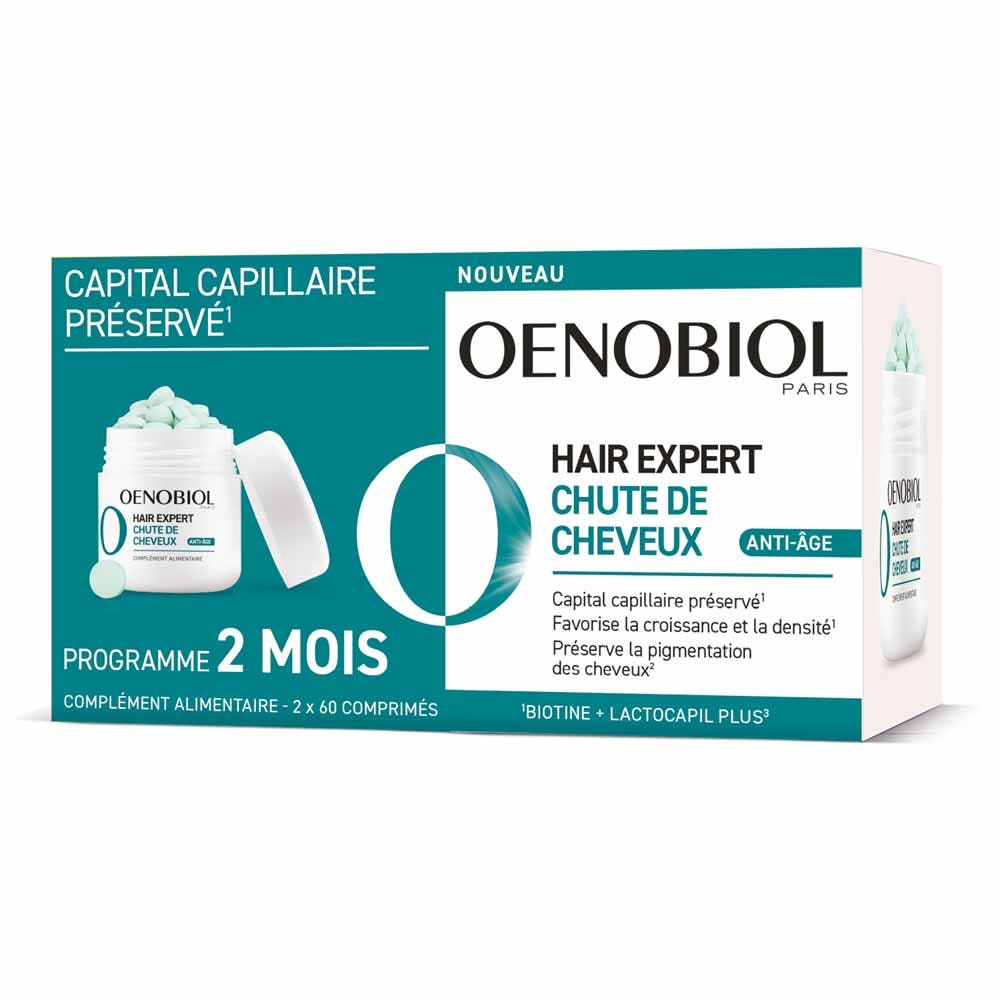 Oenobiol Hair Expert Anti-Age hair loss 2x60 tablets