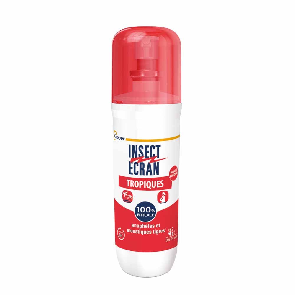 Insect Ecran Skin Tropical mosquito repellent 8H suitable from 24 months 75 ml