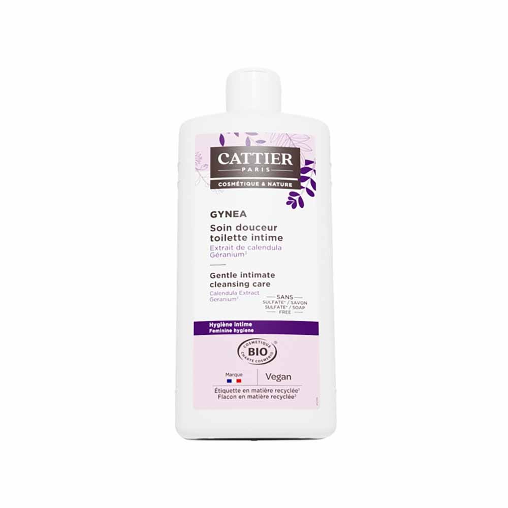 Cattier Gynea Gentle Care Intimal Hygiene Calendula Flower and Organic Geranium 500ml