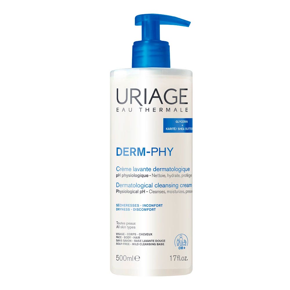 Uriage Derm-Phy Cleansing cream 500 ml