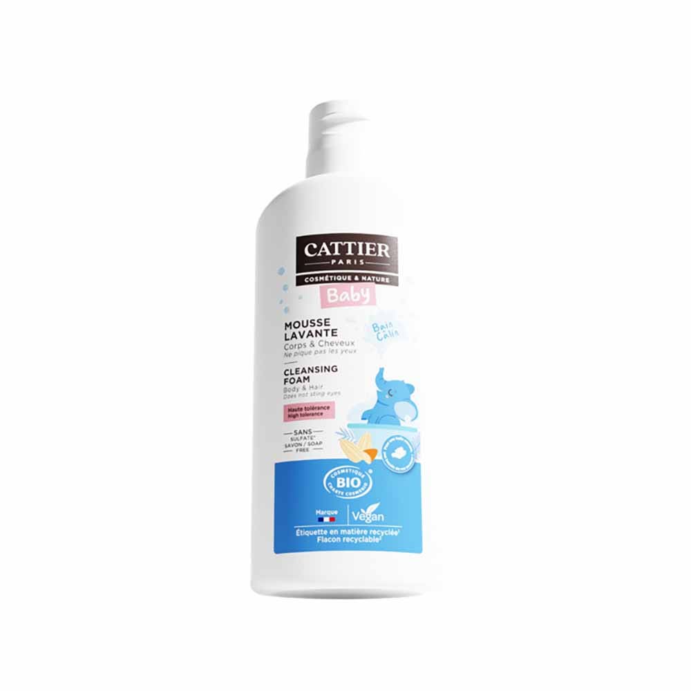 Cattier Baby Baby Cleansing Foam Face And Body 150ml