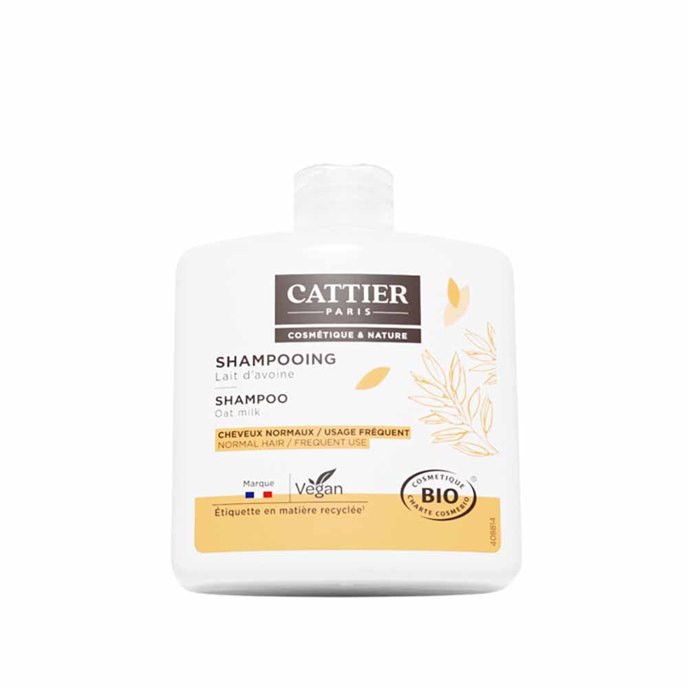 Cattier Shampoo Usage Frequent Lait d'Avoine Bio 250ml