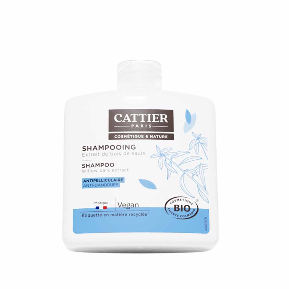 Cattier Shampooing Antipelliculaire Bois De Saule Bio 250ml