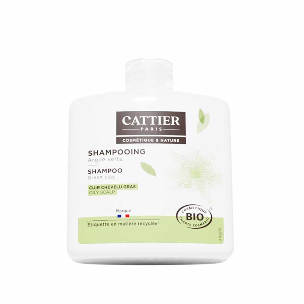 Cattier Oily Scalp Organic Green Clay 250 ml