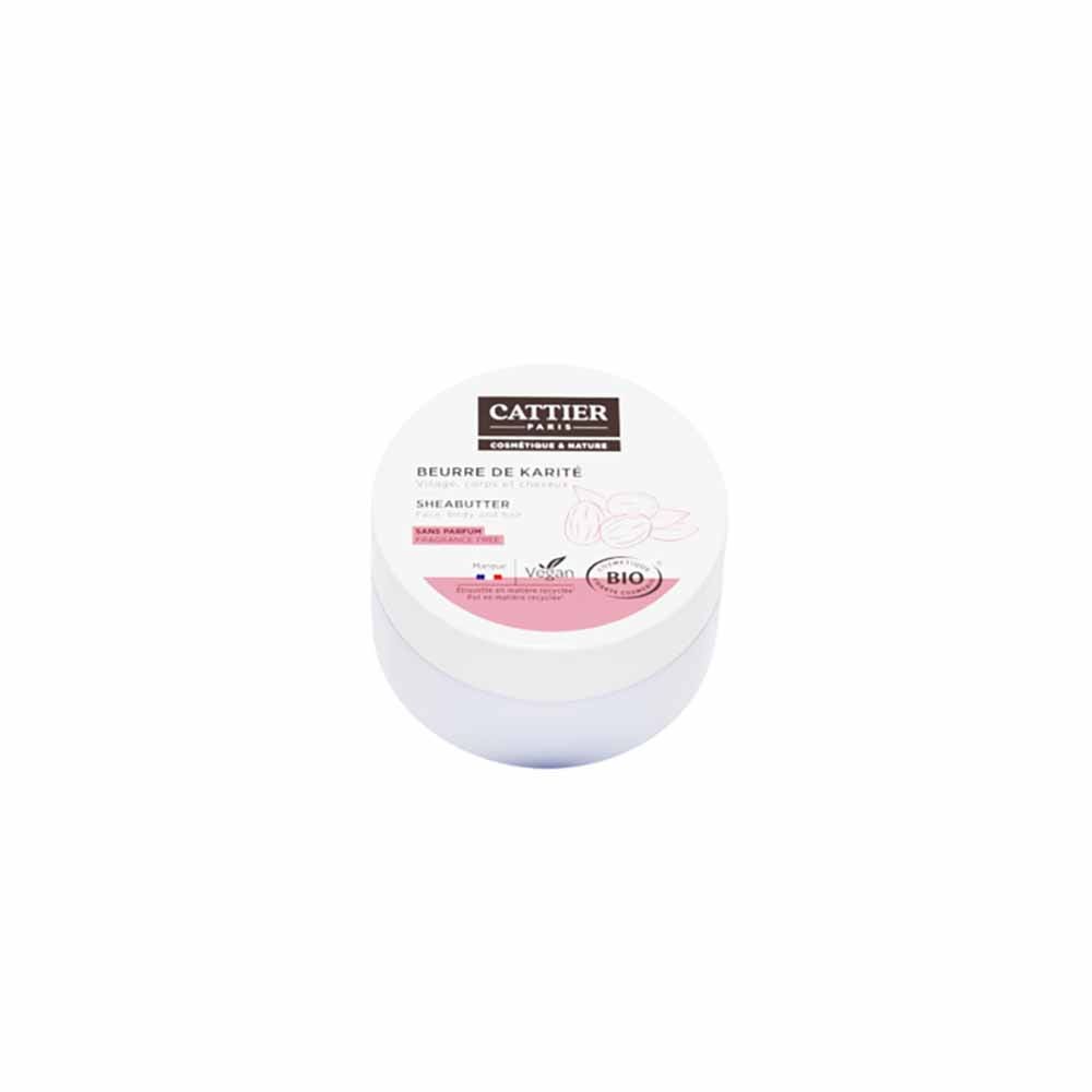 Cattier Shea Butter Shea Butter 100% Organic Face Body And Hair 20g
