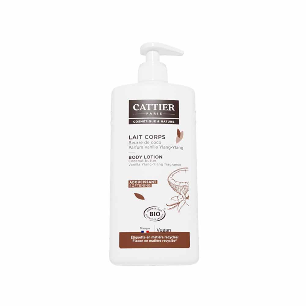 Cattier Organic Vanilla Coco Butter Body Lotion 500ml