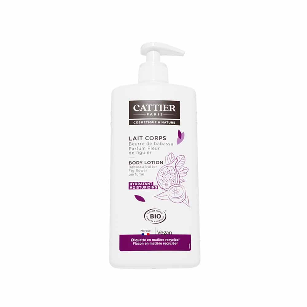 Cattier Moisturiser Body Milk Fleur De Figuier Perfume 500ml