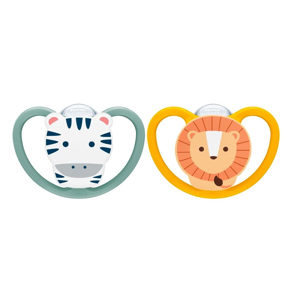 Nuk Perfect Match Physiological silicone soothers 18 to 36 months 2 x