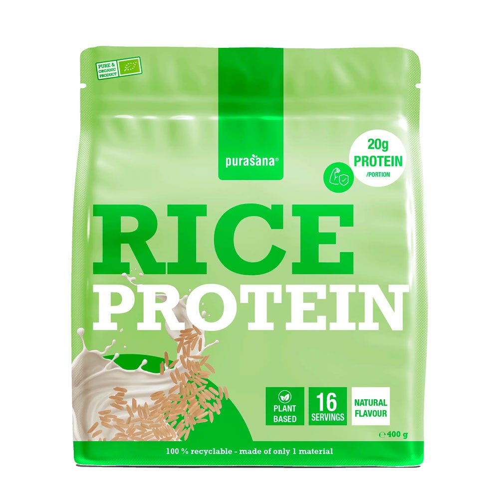 Purasana Organic rice protein 400 g