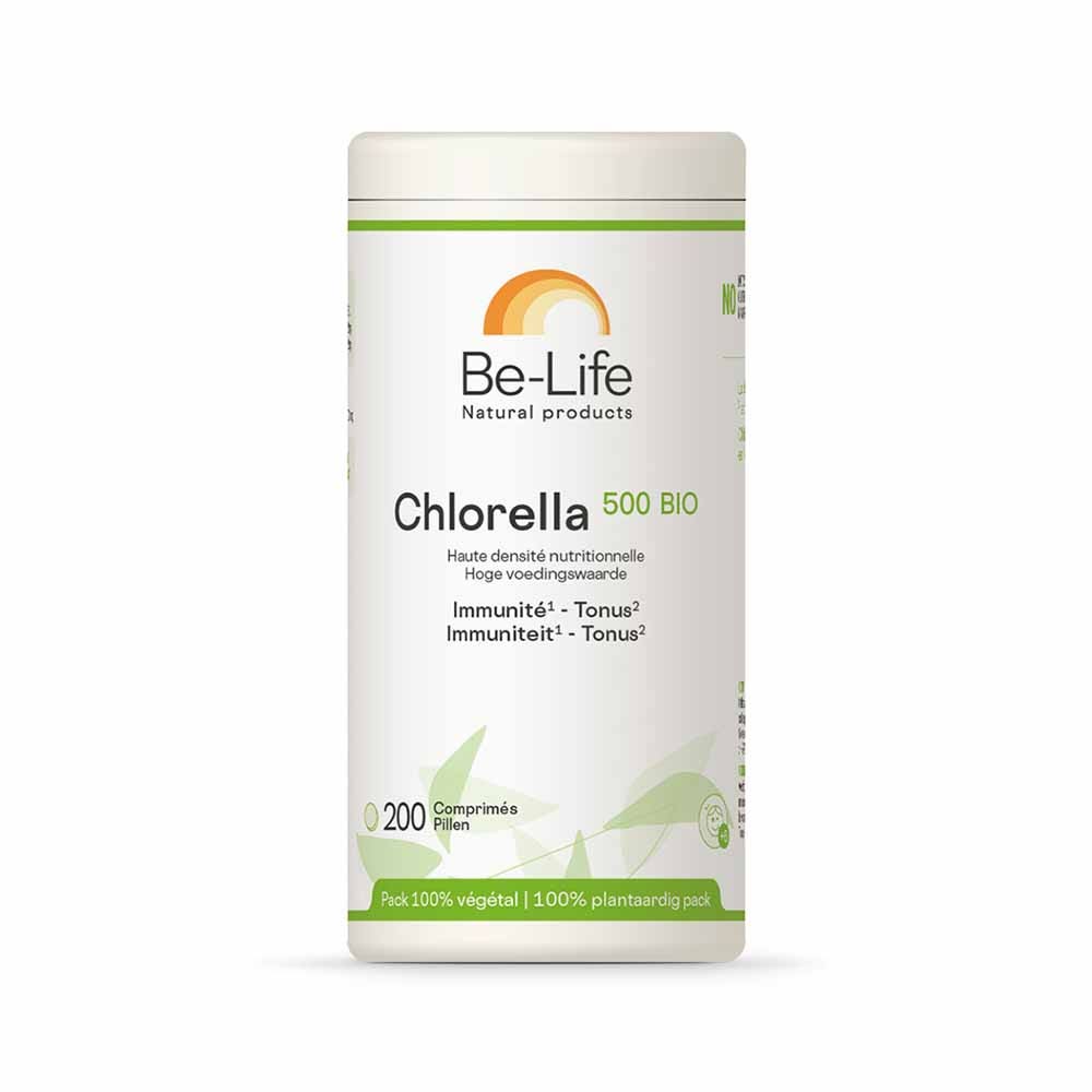 Be-Life Chlorella 500 organic 200 tablets