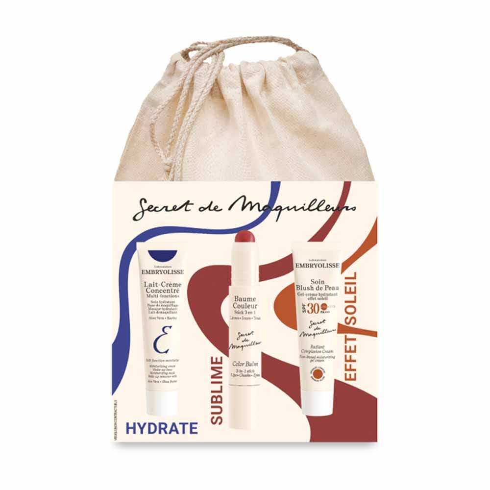 Embryolisse Beauty pouch Lait-Crème Concentré colour and care balm Blush de Peau