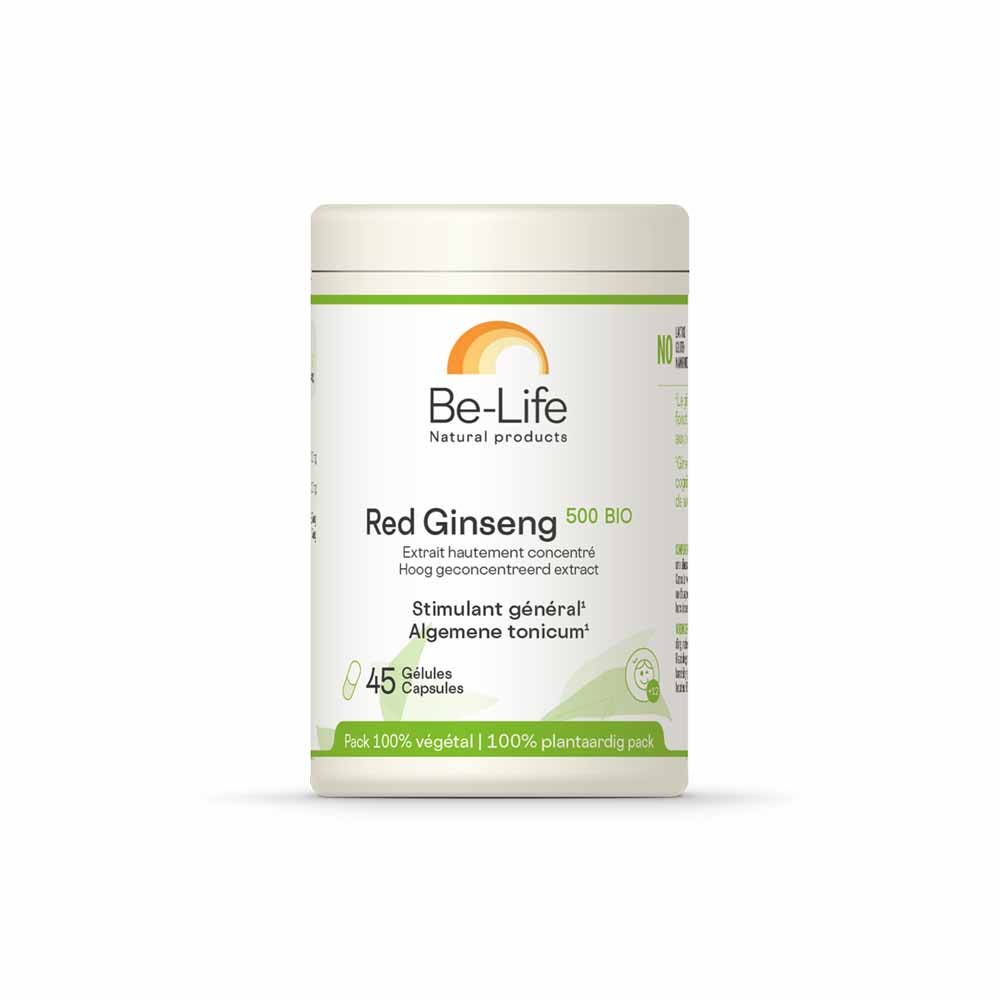 Be-Life Red Ginseng 500 organic 45 capsules