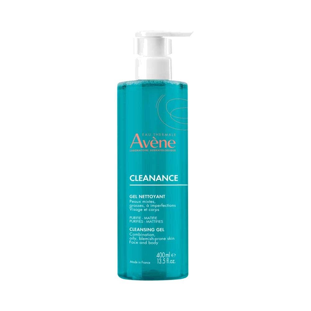 Avène Cleanance Face and body cleansing gel for oily, blemish-prone skin 400 ml