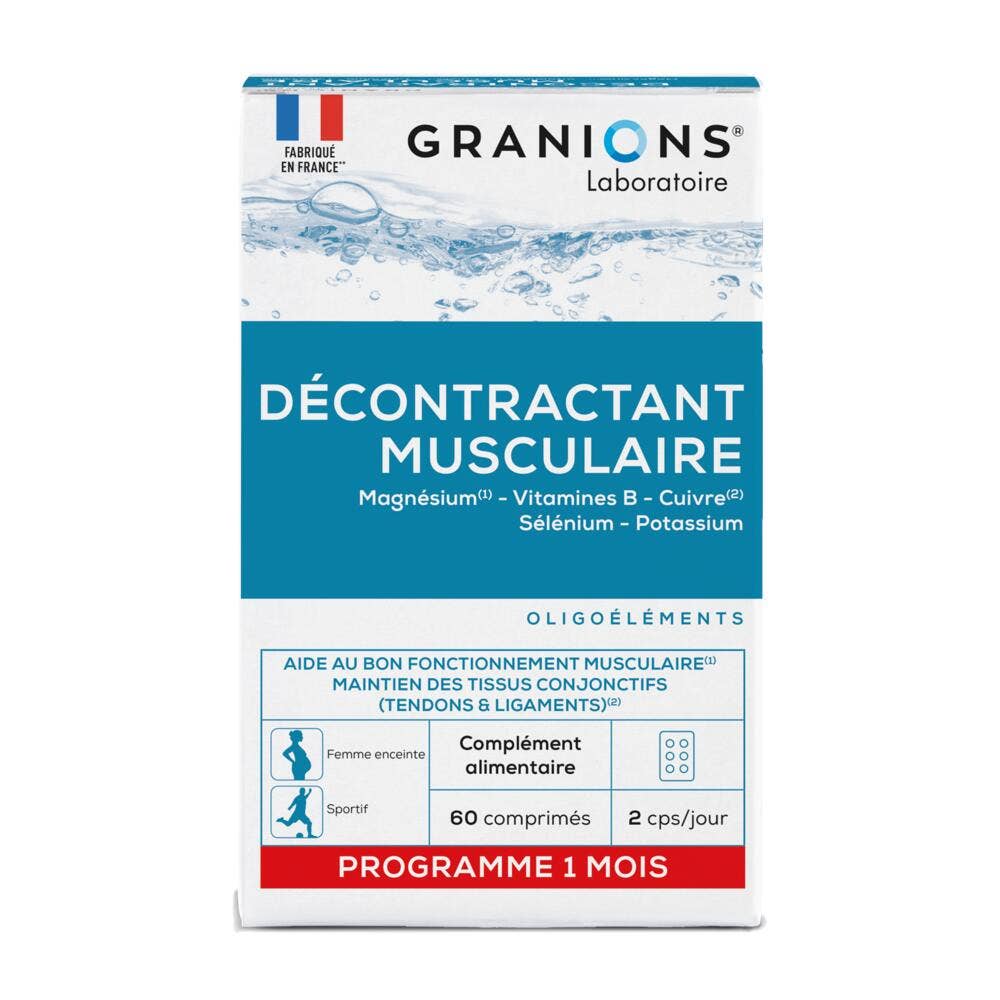 Granions Muscle relaxant 60 tablets