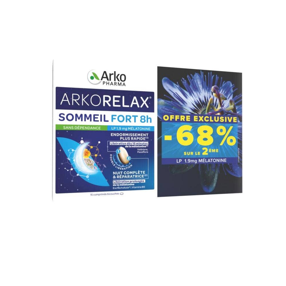Arkopharma Arkorelax Strong sleep 24 2 x 15 tablets
