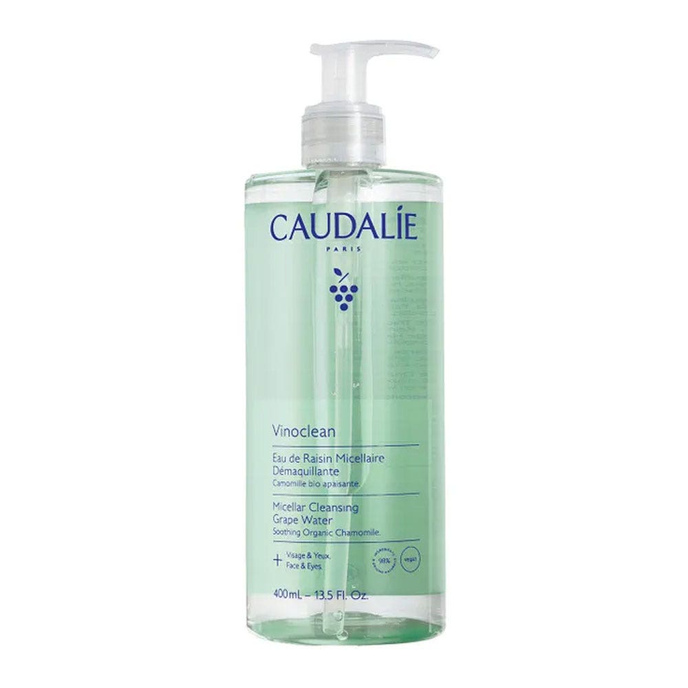 Caudalie Vinoclean Make-up Remover Cleansing Water Visage Et Yeux 400ml