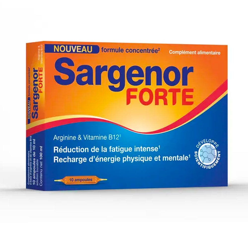 Sargenor Significant fatigue reduction 10 ampoules