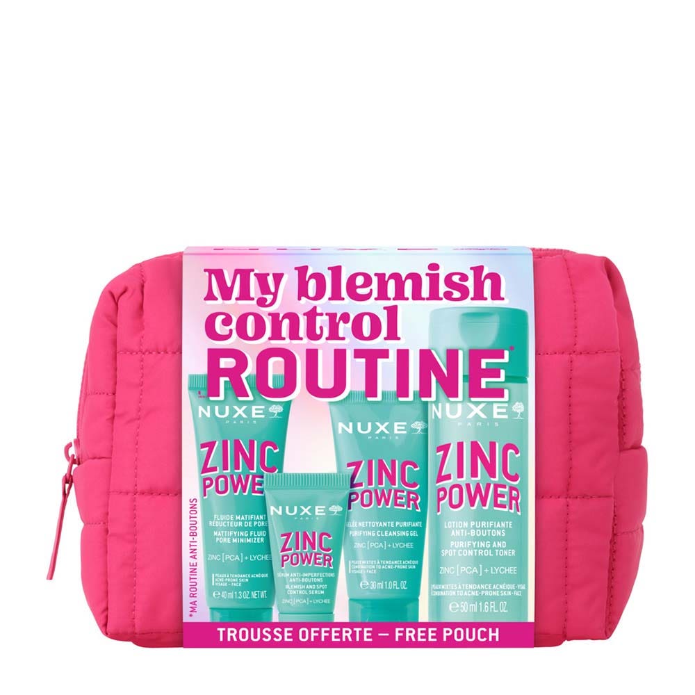 Nuxe Zinc Power Anti-blemish routine kit 100 ml