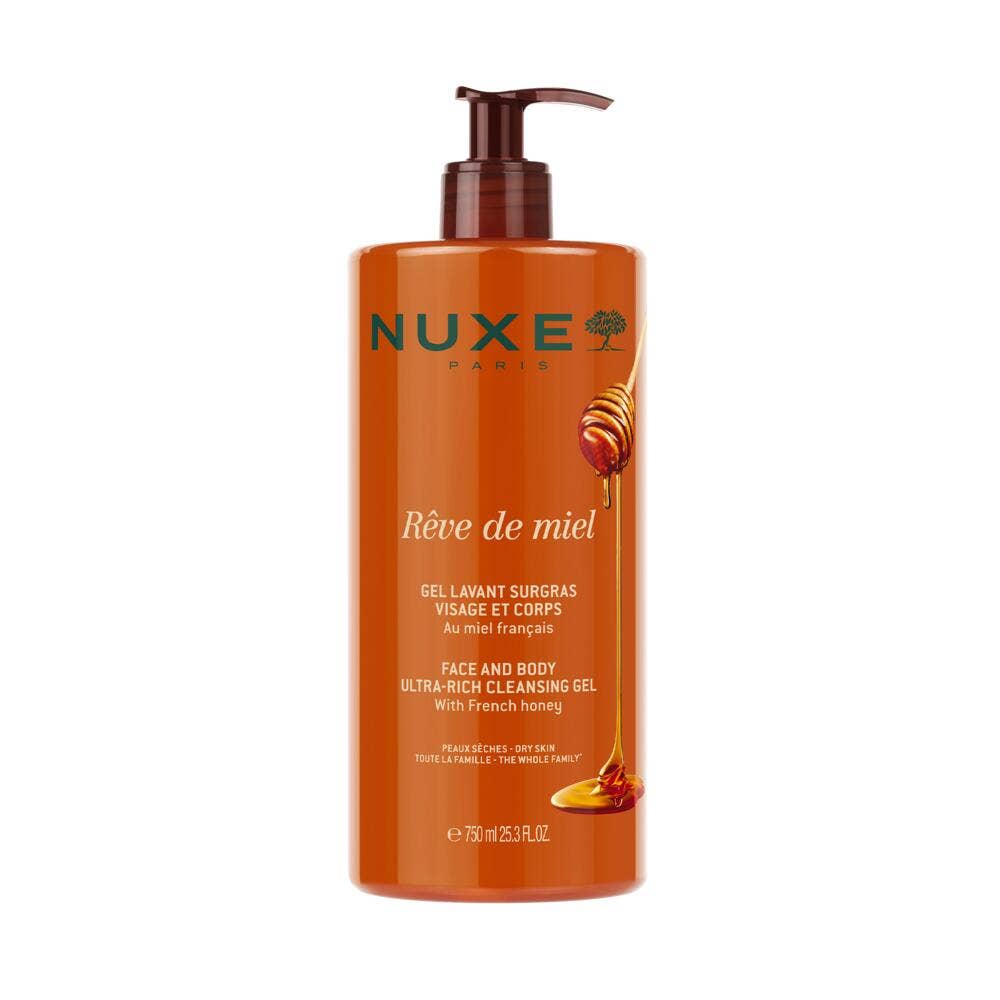 Nuxe Reve De Miel Jumbo Collector Cleansing Gel 750ml