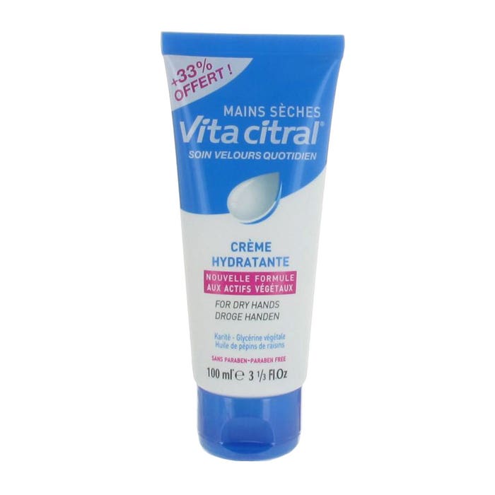 Velvet Daily use Care for Dry Hands 100ml Vita Citral