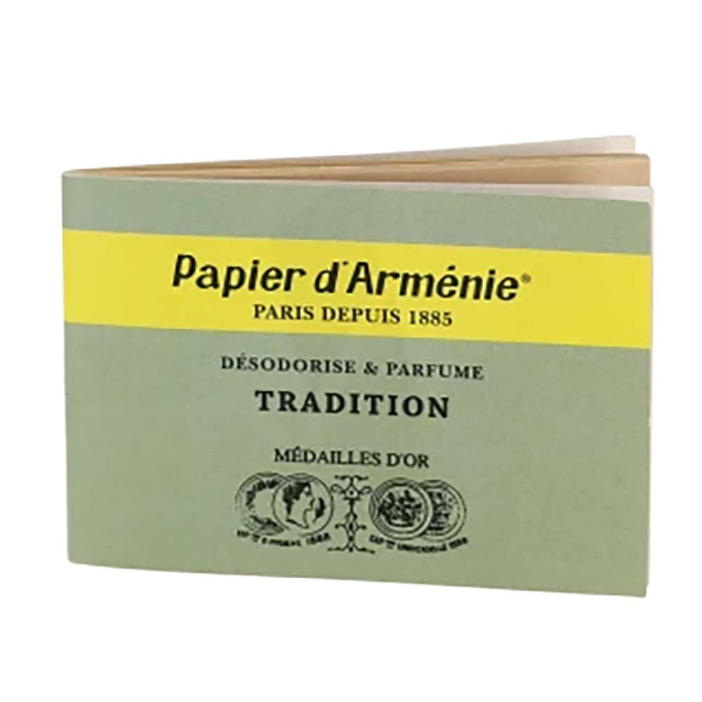 Papier D'Armenie Paper Incense Pad Deodorises and Fragrances 12 Feuilles