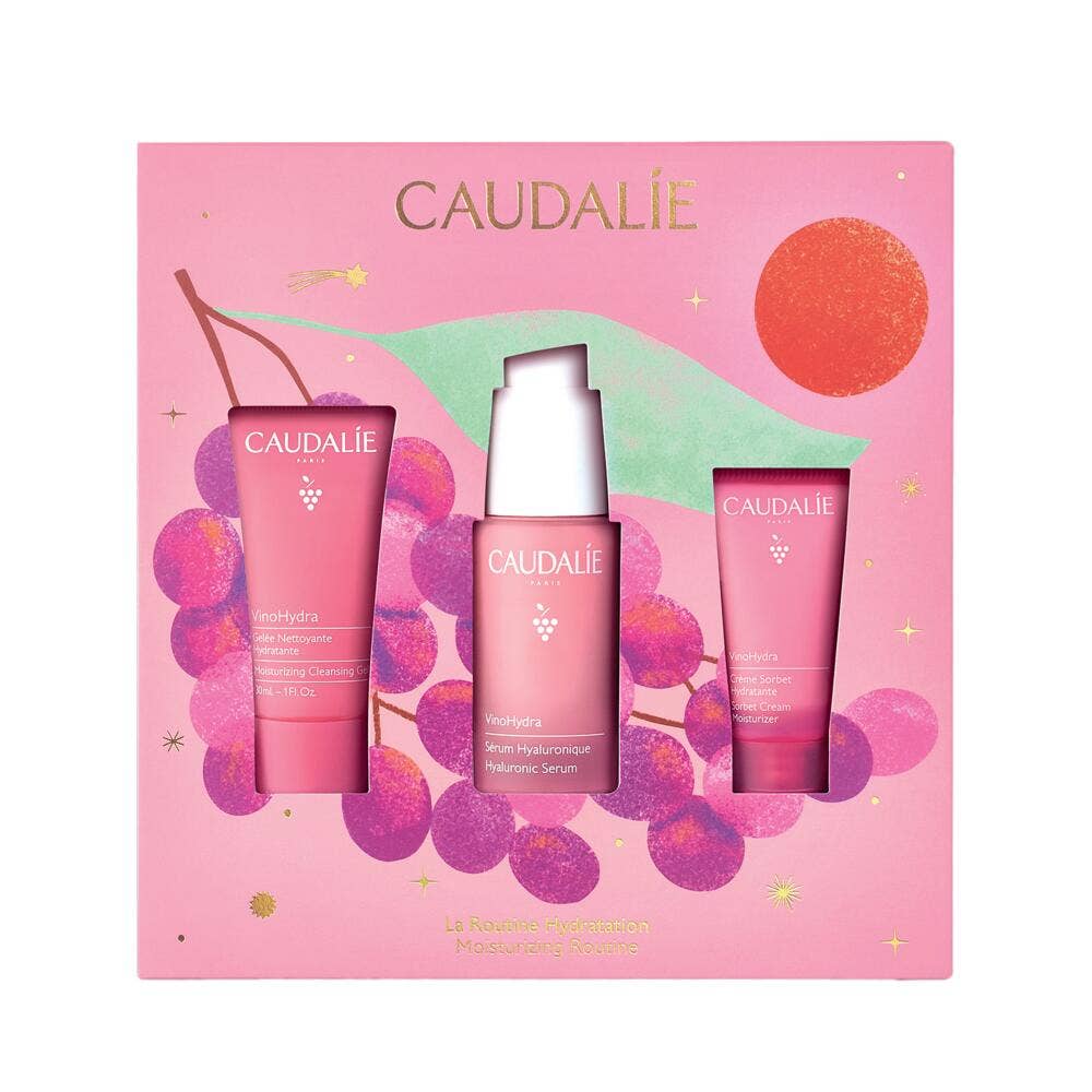 Caudalie VinoHydra Christmas hydration routine gift set