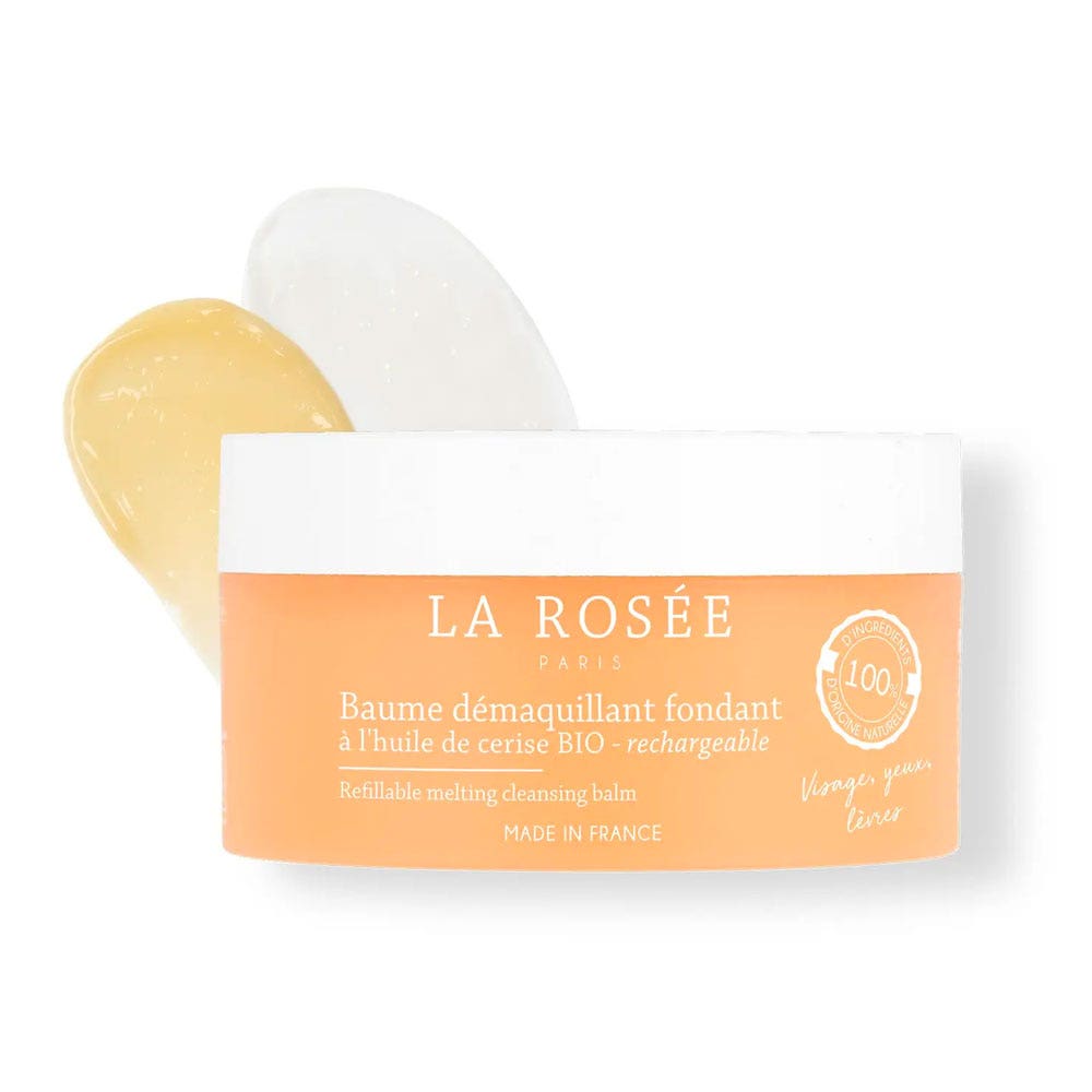 LA ROSÉE Refillable melting cleansing balm with organic cherry oil 90 ml