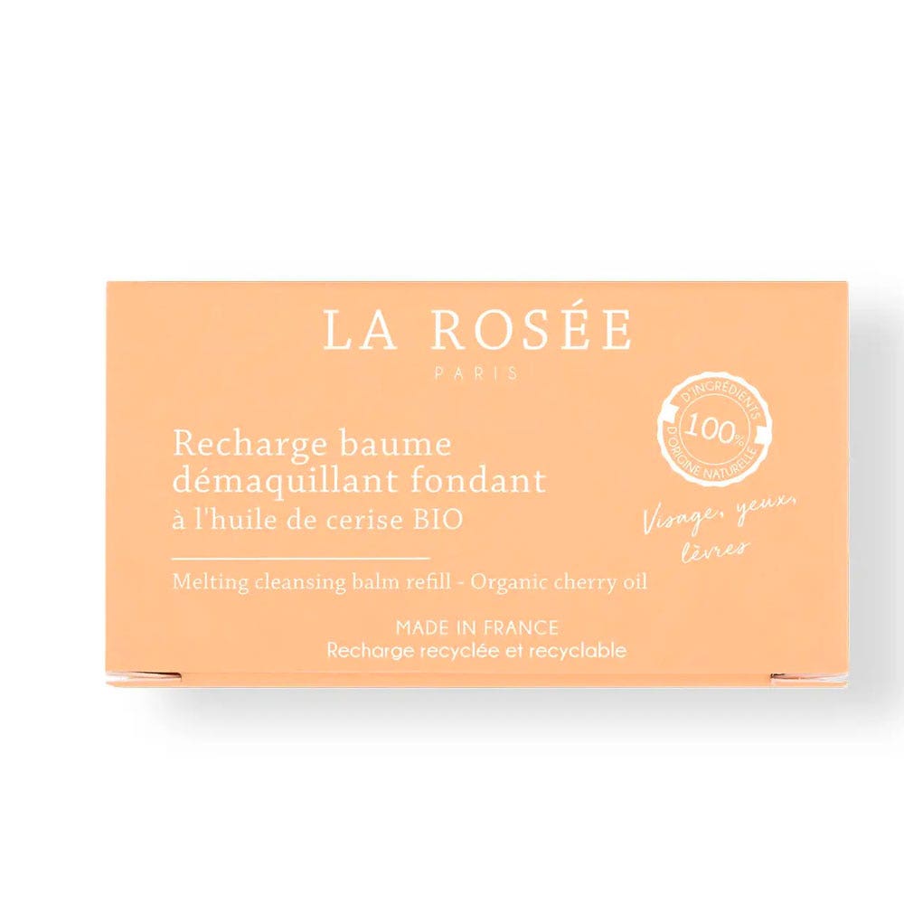 LA ROSÉE Refill melting cleansing balm with organic cherry oil 90 ml