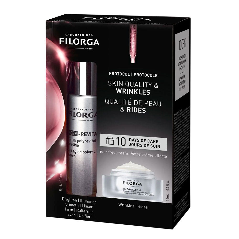 Filorga NCEF-Revitalize Serum gift set + free mini Time-Filler 5Xp cream