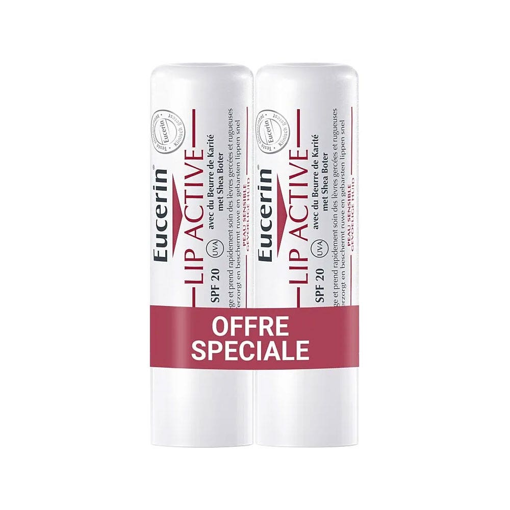 Eucerin Lip Active Active lip care SPF20 2 x 4.8 g