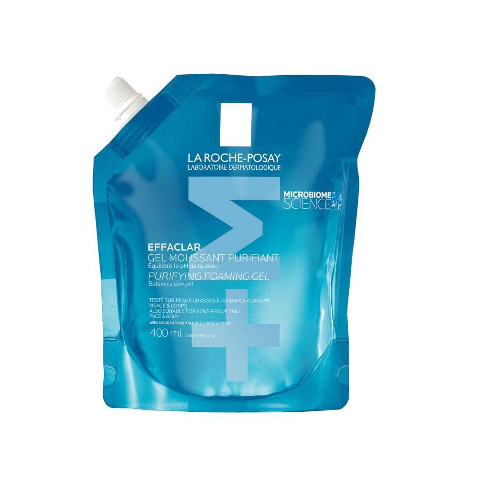 La Roche-Posay Effaclar Foaming cleansing gel EcoRecharge for oily, acne-prone skin 400 ml