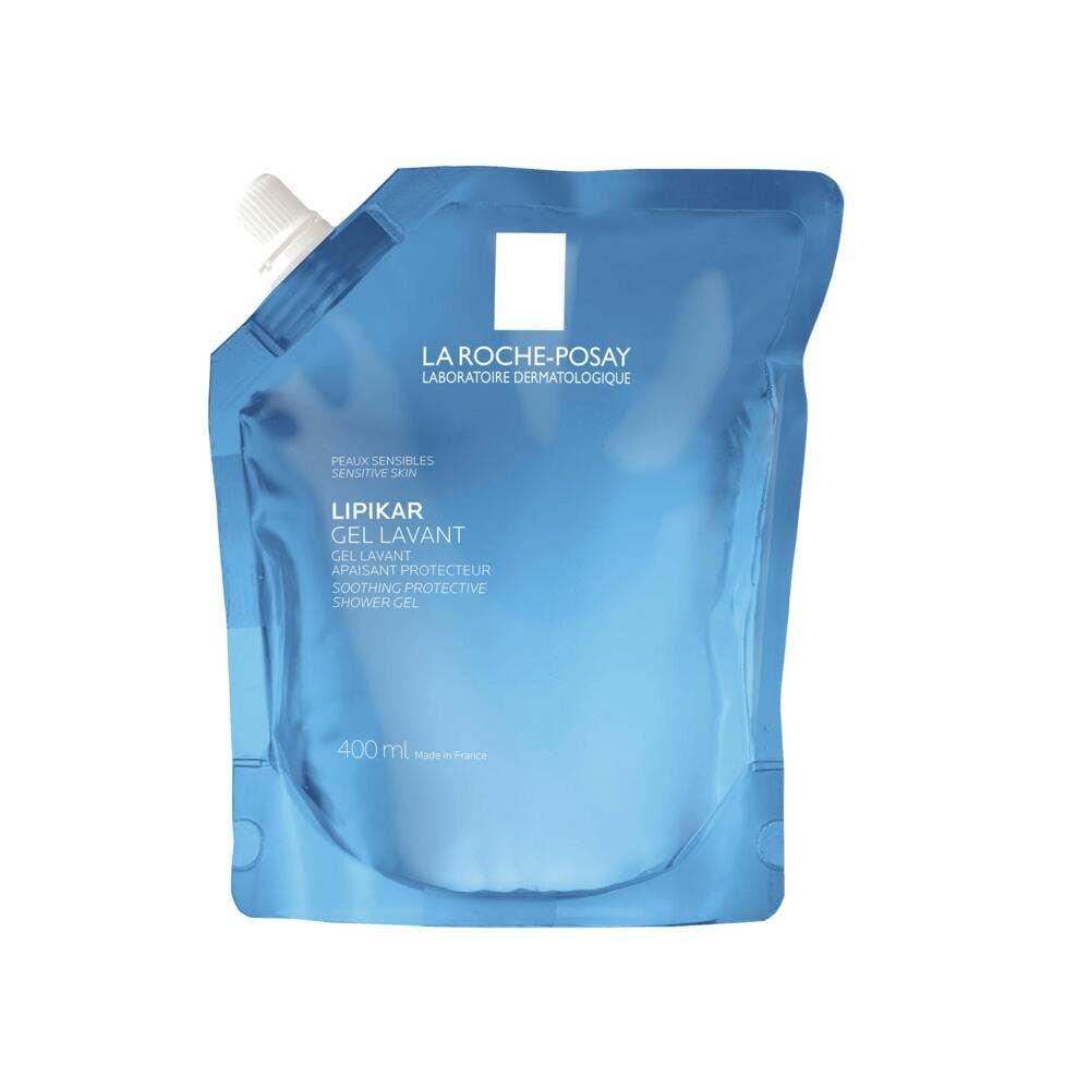 La Roche-Posay Lipikar Soothing and protective cleansing gel refill for dry and sensitive skin 400 ml